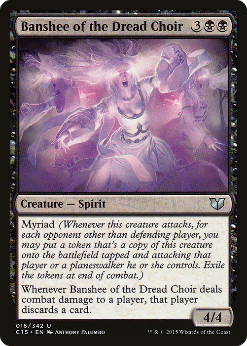 Banshee of the Dread Choir (C15-016) - uncommon