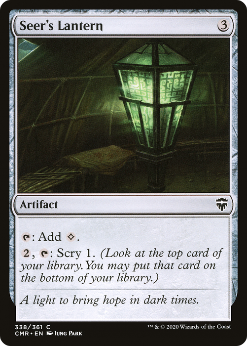 Seer's Lantern (CMR-338) - common - Foil
