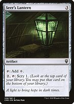 Seer's Lantern (CMR-338) - common - Foil
