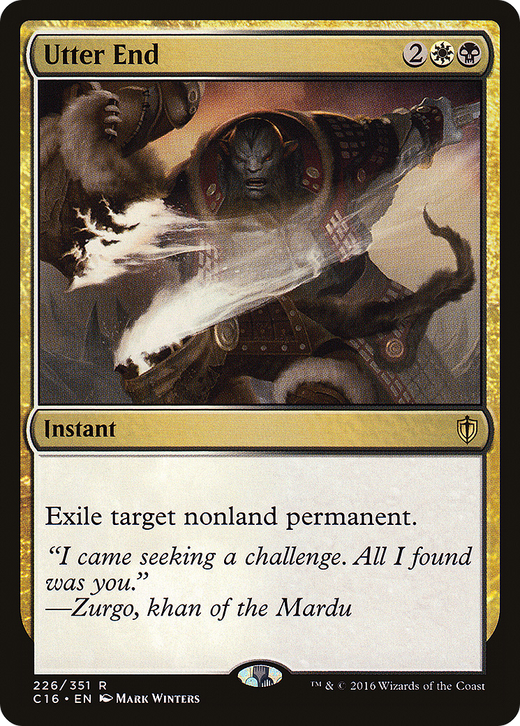 Utter End (C16-226) - rare