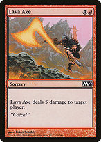 Lava Axe (M10-145) - common - Foil