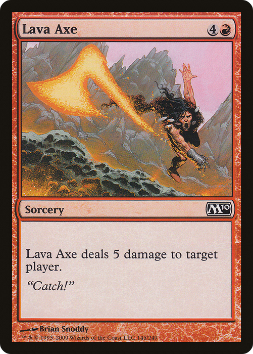 Lava Axe (M10-145) - common