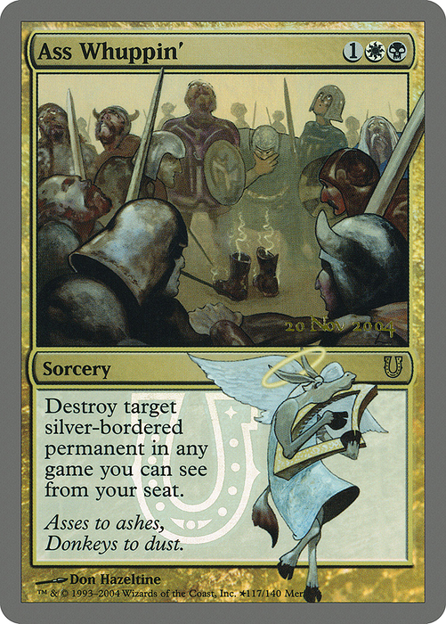 Ass Whuppin' (LARP-117★) - rare - Foil