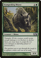 Stampeding Rhino (M12-196) - common - Foil