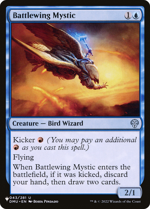 Battlewing Mystic (LIST-DMU-43) - uncommon