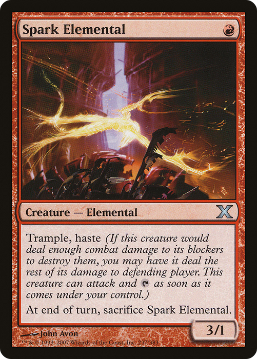 Spark Elemental (10E-237) - uncommon