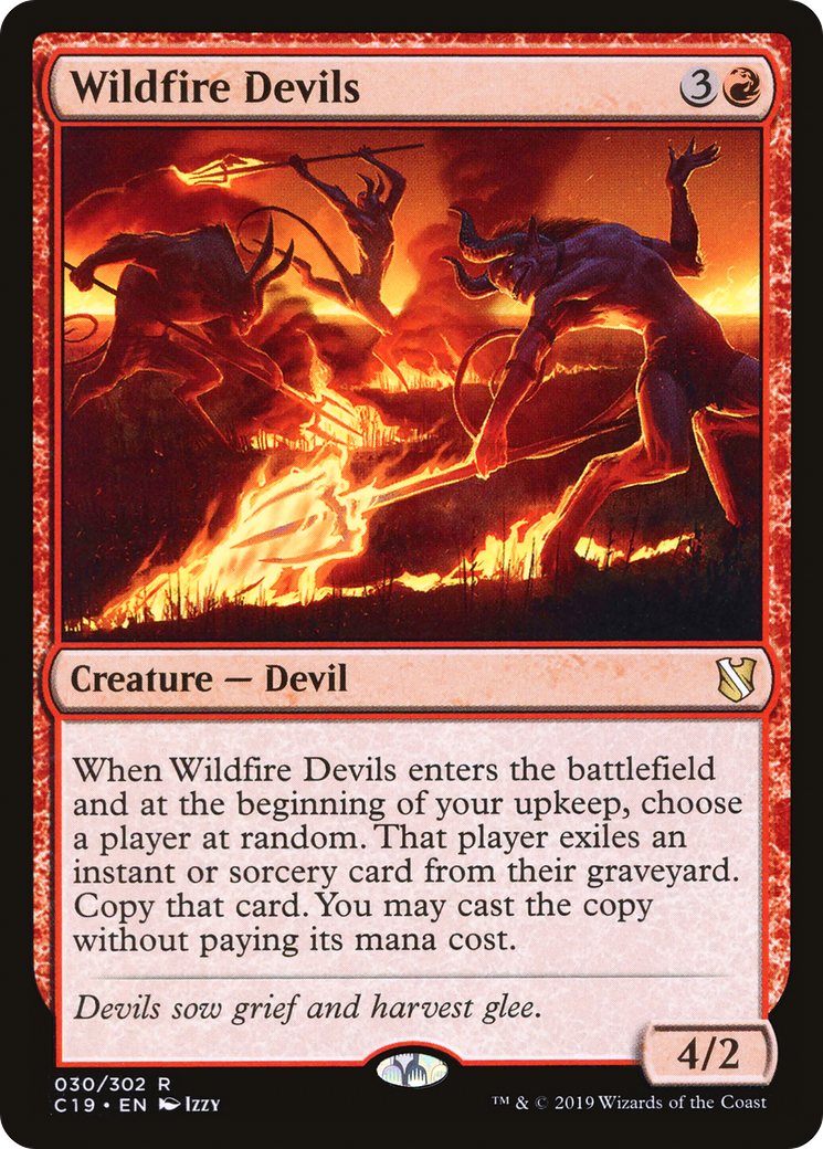 Wildfire Devils (C19-030) - rare