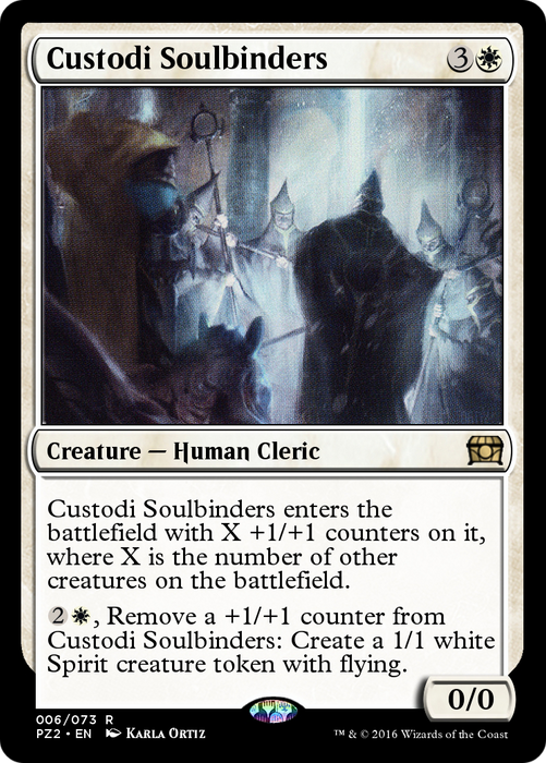 Custodi Soulbinders (PZ2-006) - rare - Foil