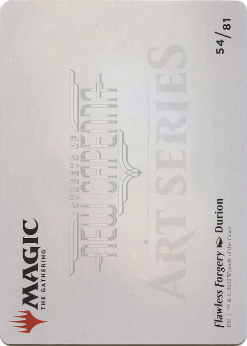 Flawless Forgery // Flawless Forgery (ASNC-054) - common (Borderless) - Foil