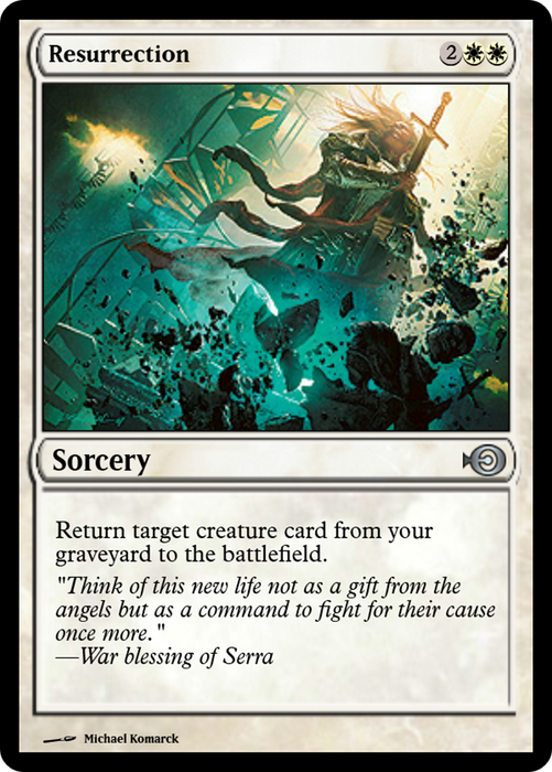 Resurrection (PRM-36136) - uncommon - Foil