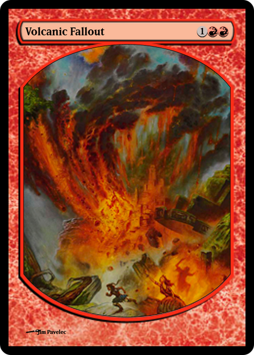 Volcanic Fallout (PRM-43570) - uncommon - Foil