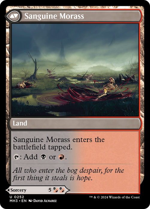 Bloodsoaked Insight // Sanguine Morass (MH3-252) - uncommon - Foil