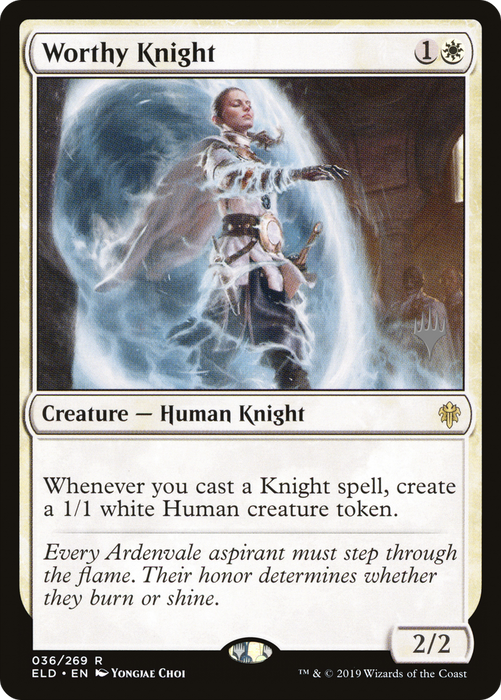 Worthy Knight (PPELD-36P) - rare