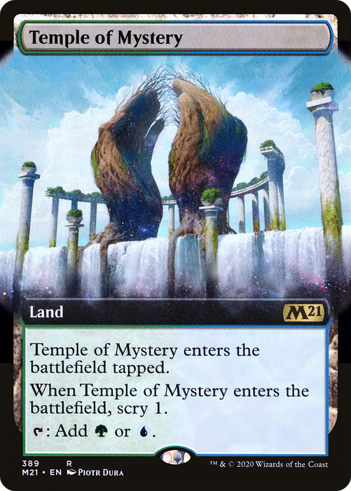 Temple of Mystery (M21-389) - rare: (Extended Art)
