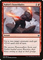 Nahiri's Stoneblades (WAR-139) - common