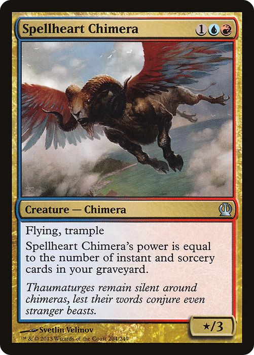 Spellheart Chimera (THS-204) - uncommon