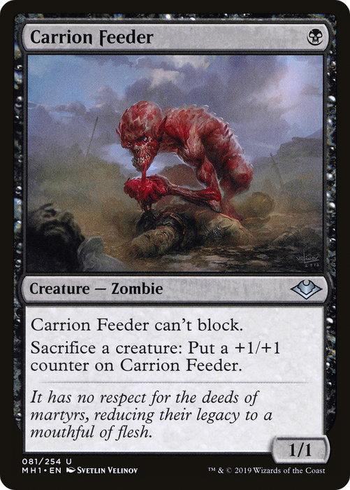 Carrion Feeder (MH1-081) - uncommon - Foil