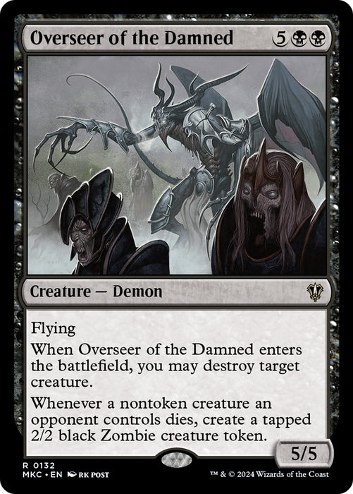 Overseer of the Damned (MKC-132) - rare