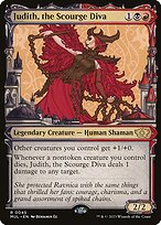 Judith, the Scourge Diva (MUL-045) - rare: (Showcase) - Foil