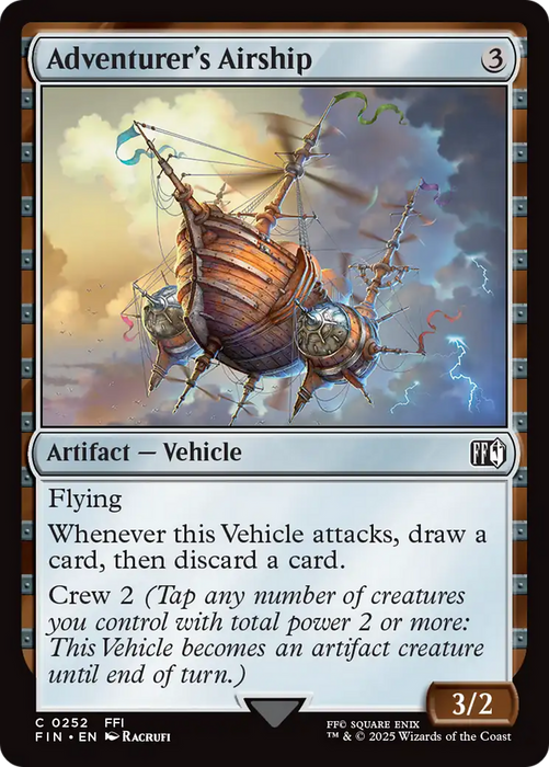Adventurer's Airship (FIN-252) - common - Foil