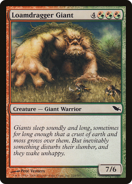 Loamdragger Giant (SHM-210) - common - Foil