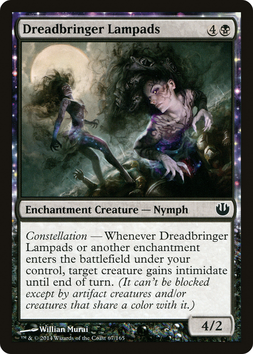 Dreadbringer Lampads (JOU-067) - common: (enchantment) - Foil