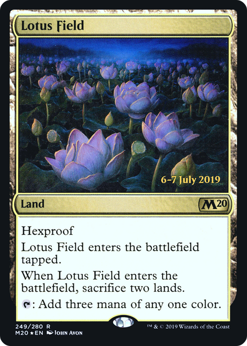Lotus Field (PRE-249S) - rare - Foil