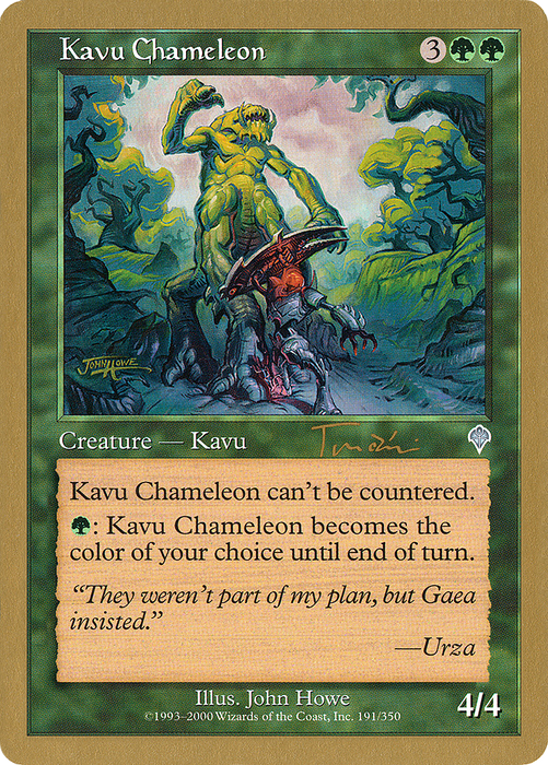 Kavu Chameleon (WCD-JT191) - uncommon