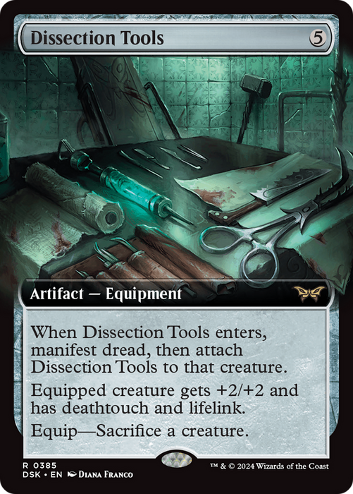 Dissection Tools (DSK-385) - rare: (Extended Art) - Foil