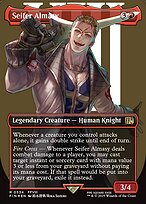 Seifer Almasy (Borderless) (Surge Foil) (FIN-534) - rare