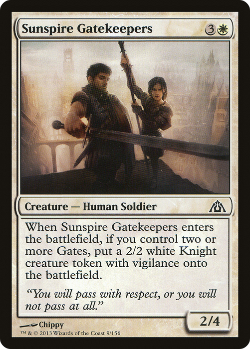 Sunspire Gatekeepers (DGM-009) - common