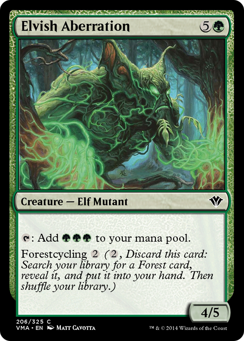 Elvish Aberration (VMA-206) - common - Foil