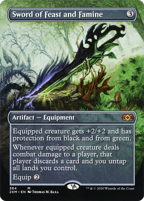 Sword of Feast and Famine (2XM-364) - mythic (Borderless)