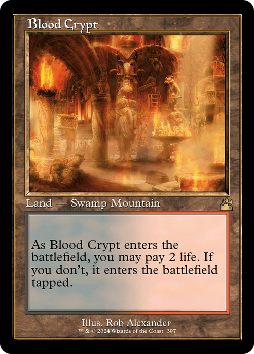 Blood Crypt (RVR-397) - rare - Foil
