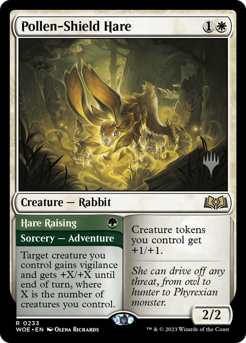 Pollen-Shield Hare // Hare Raising (PPWOE-233P) - rare - Foil