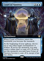 Court of Vantress (WOC-030) - rare: (Extended Art) - Foil