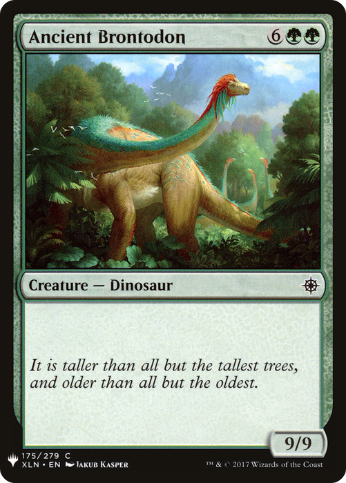 Ancient Brontodon (LIST-XLN-175) - common