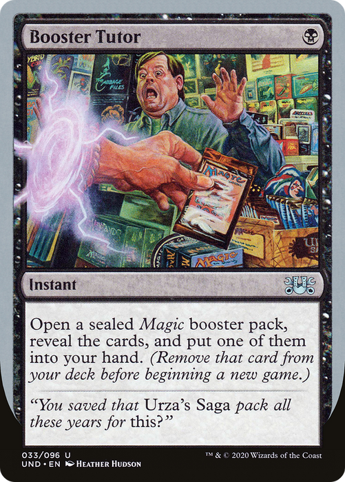 Booster Tutor (UND-033) - uncommon