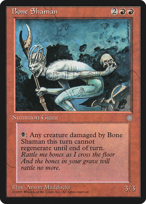 Bone Shaman (ICE-176) - common