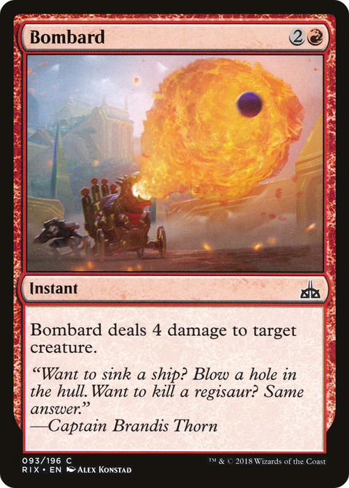 Bombard (RIX-093) - common - Foil