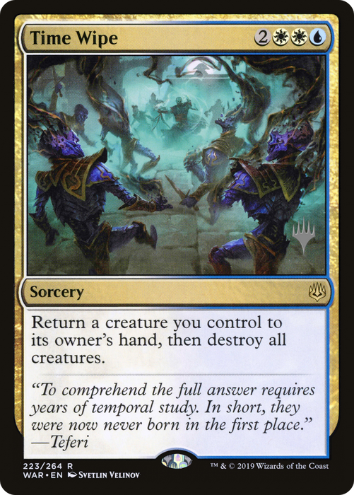 Time Wipe (PPELD-223P) - rare - Foil