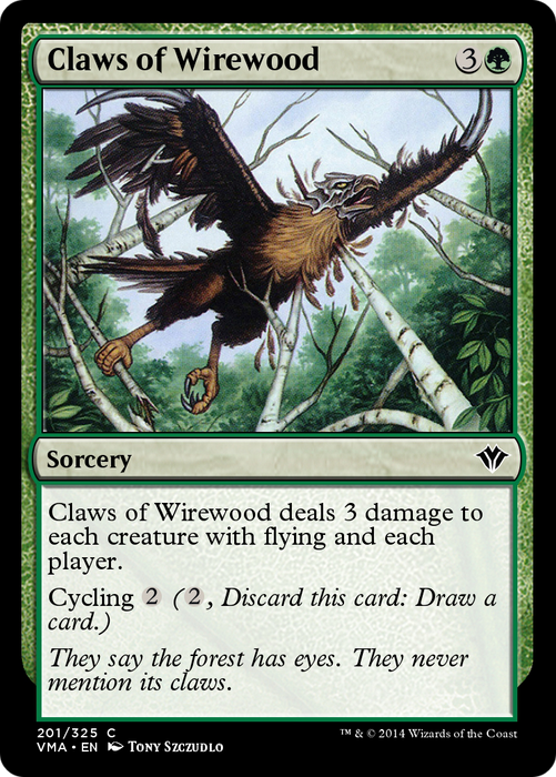 Claws of Wirewood (VMA-201) - common
