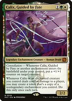 Calix, Guided by Fate (MAT-026) - mythic: (enchantment)