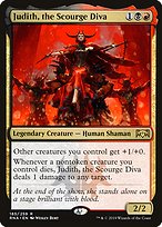 Judith, the Scourge Diva (RNA-185) - rare - Foil