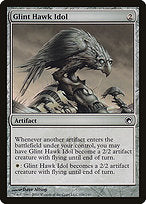 Glint Hawk Idol (SOM-156) - common - Foil