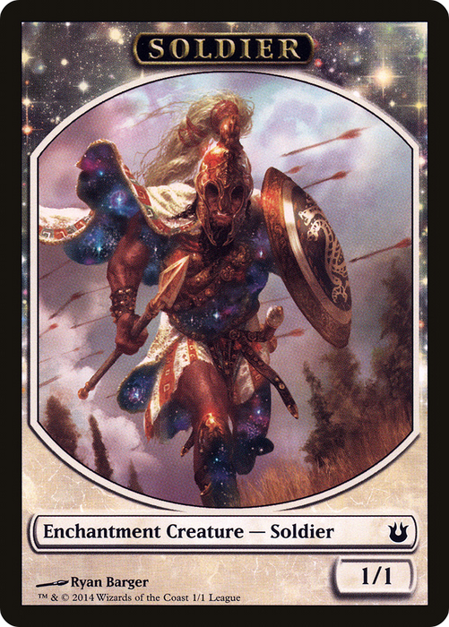 Soldier (LEP-001) - common: (enchantment)