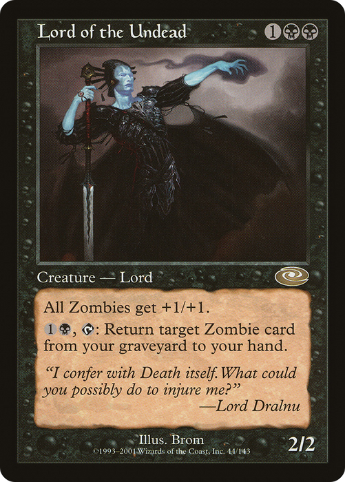 Lord of the Undead (PLS-044) - rare - Foil