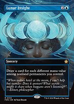 Lunar Insight (FDN-310) - rare (Borderless) - Foil