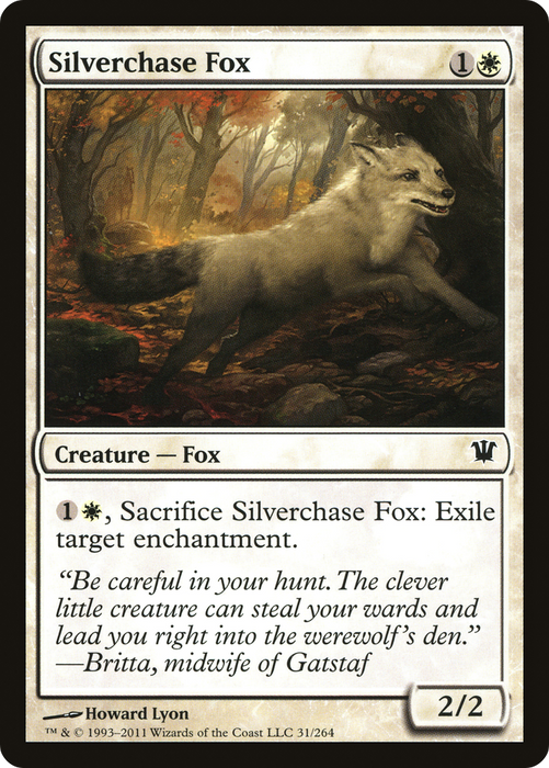 Silverchase Fox (ISD-031) - common - Foil