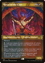 Rivaz of the Claw (DMU-355) - rare: (Showcase) - Foil